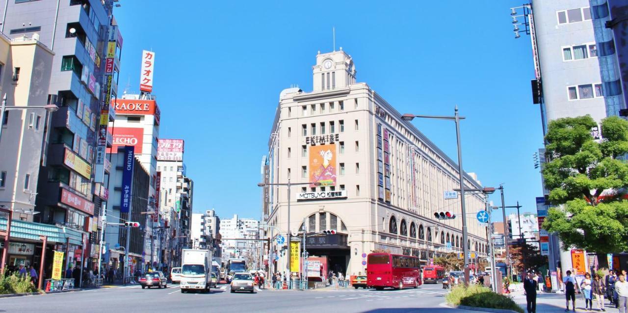 Sakura Cross Hotel Ueno Iriya Präfektur Tokio Exterior foto